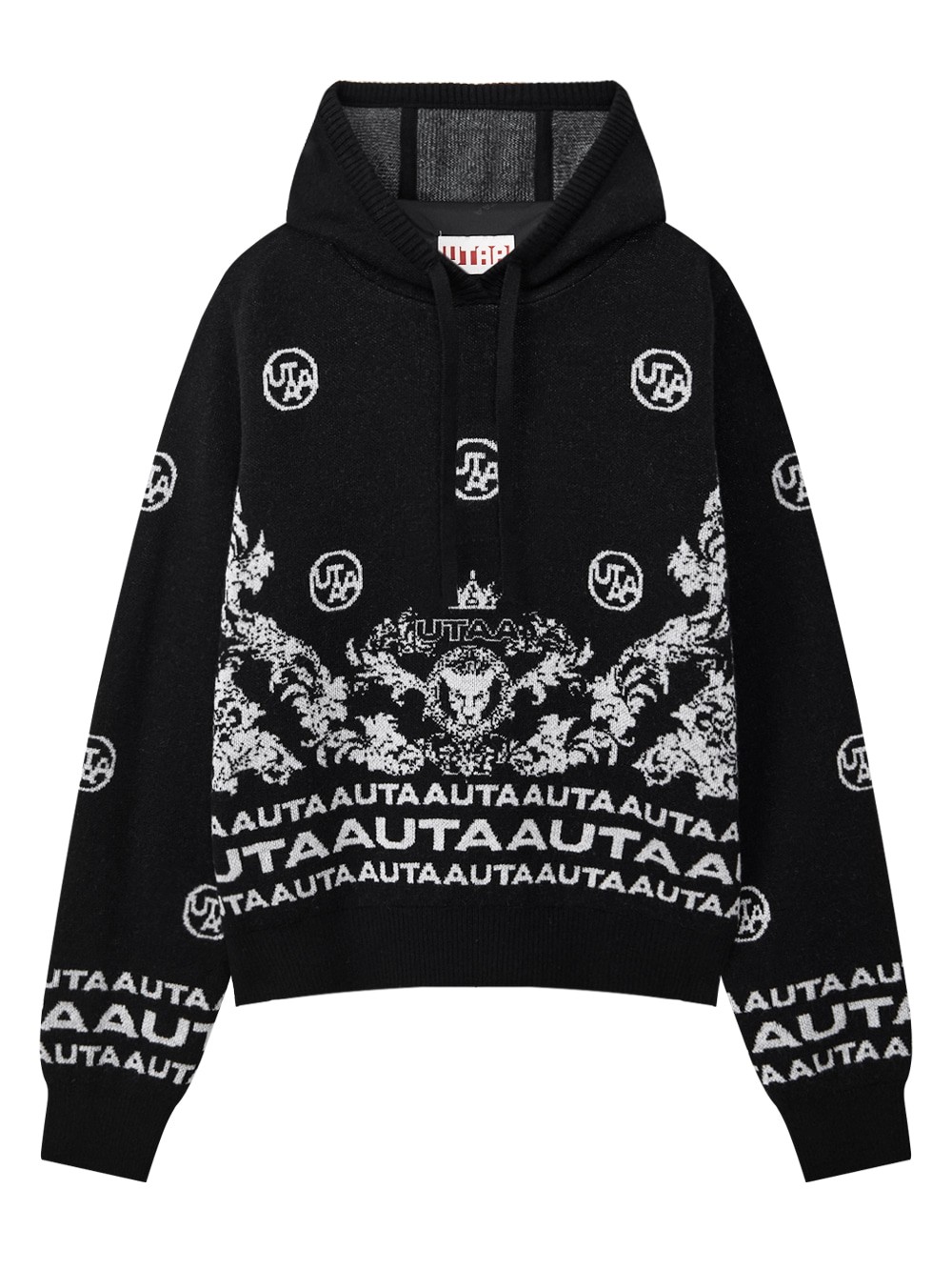 Áo hoodie dệt kim Utah Dusk Blanc Baroque — UTAA Knit