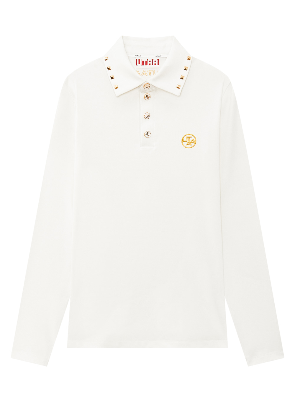 Ống tay áo PK đính đinh tán vàng Utah — UTAA Shirt