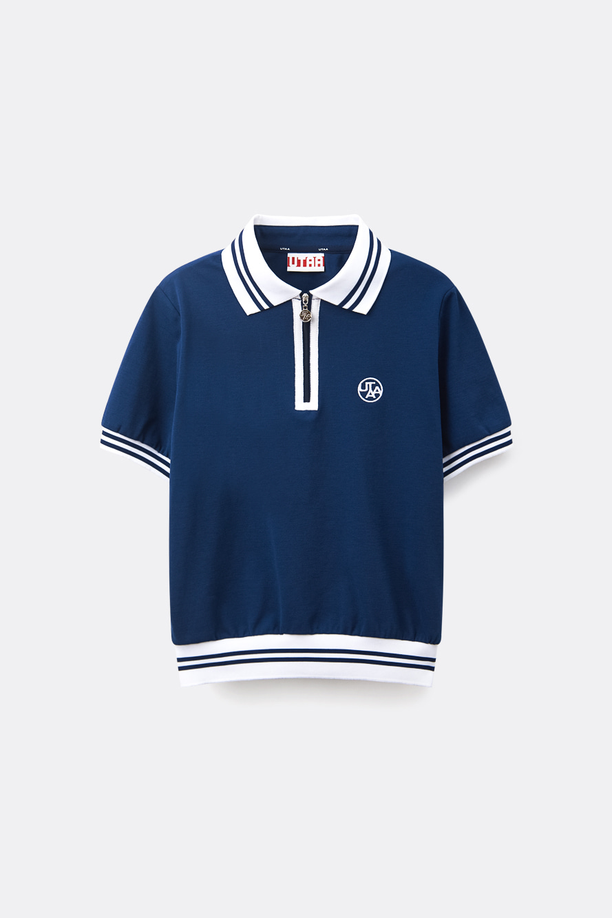Áo thun PK kéo khóa Utah Oceanic Dual Line — UTAA T-Shirt
