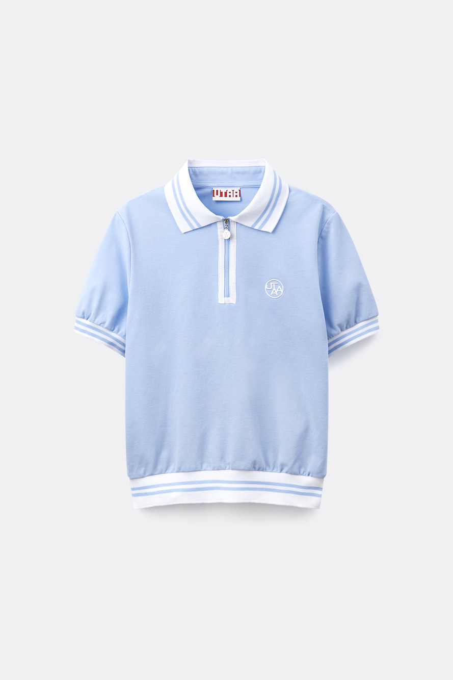 Áo thun PK kéo khóa Utah Oceanic Dual Line — UTAA T-Shirt
