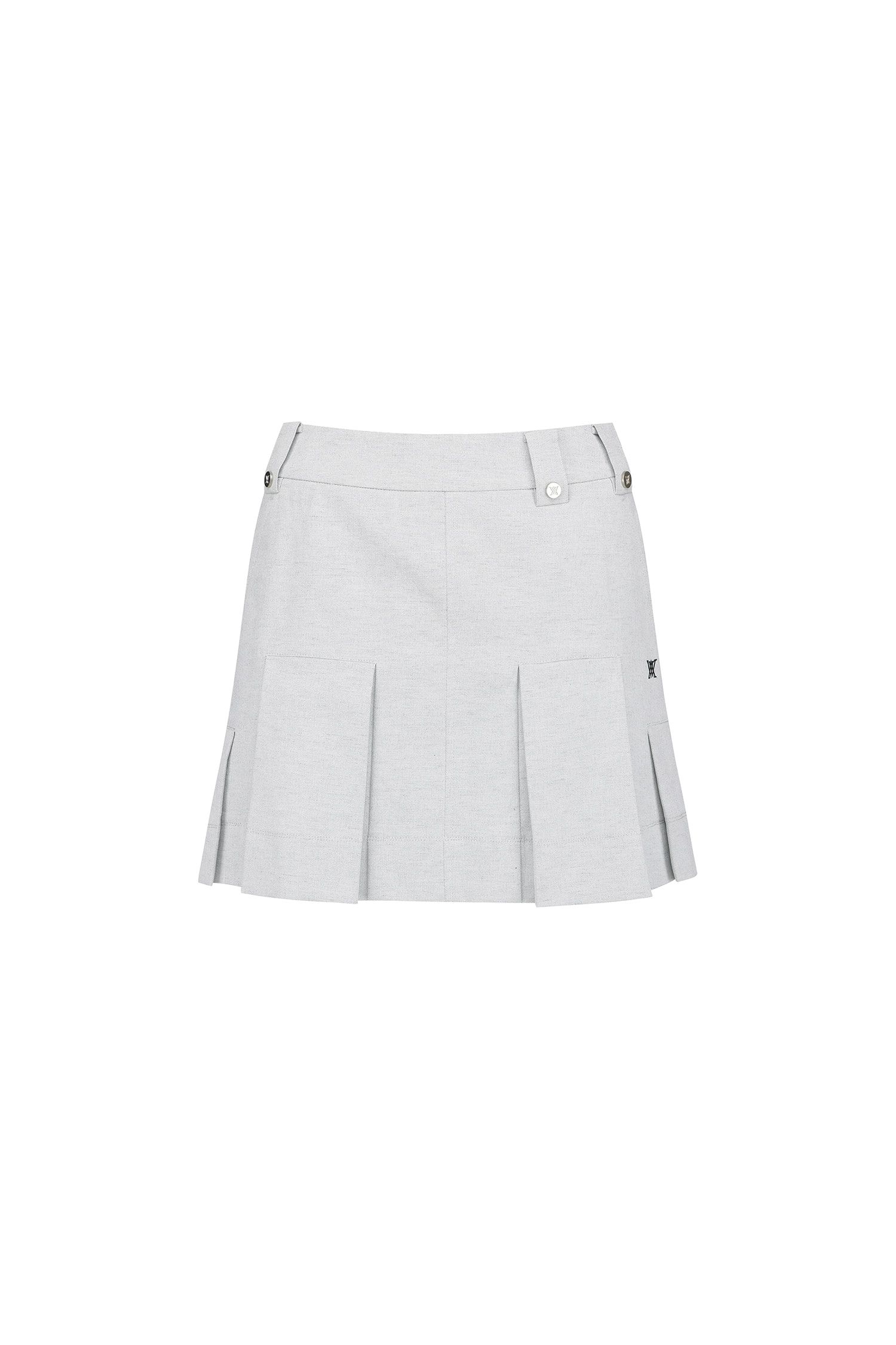 WOMEN PLEATED SKIRT_DG — Anew Skirt