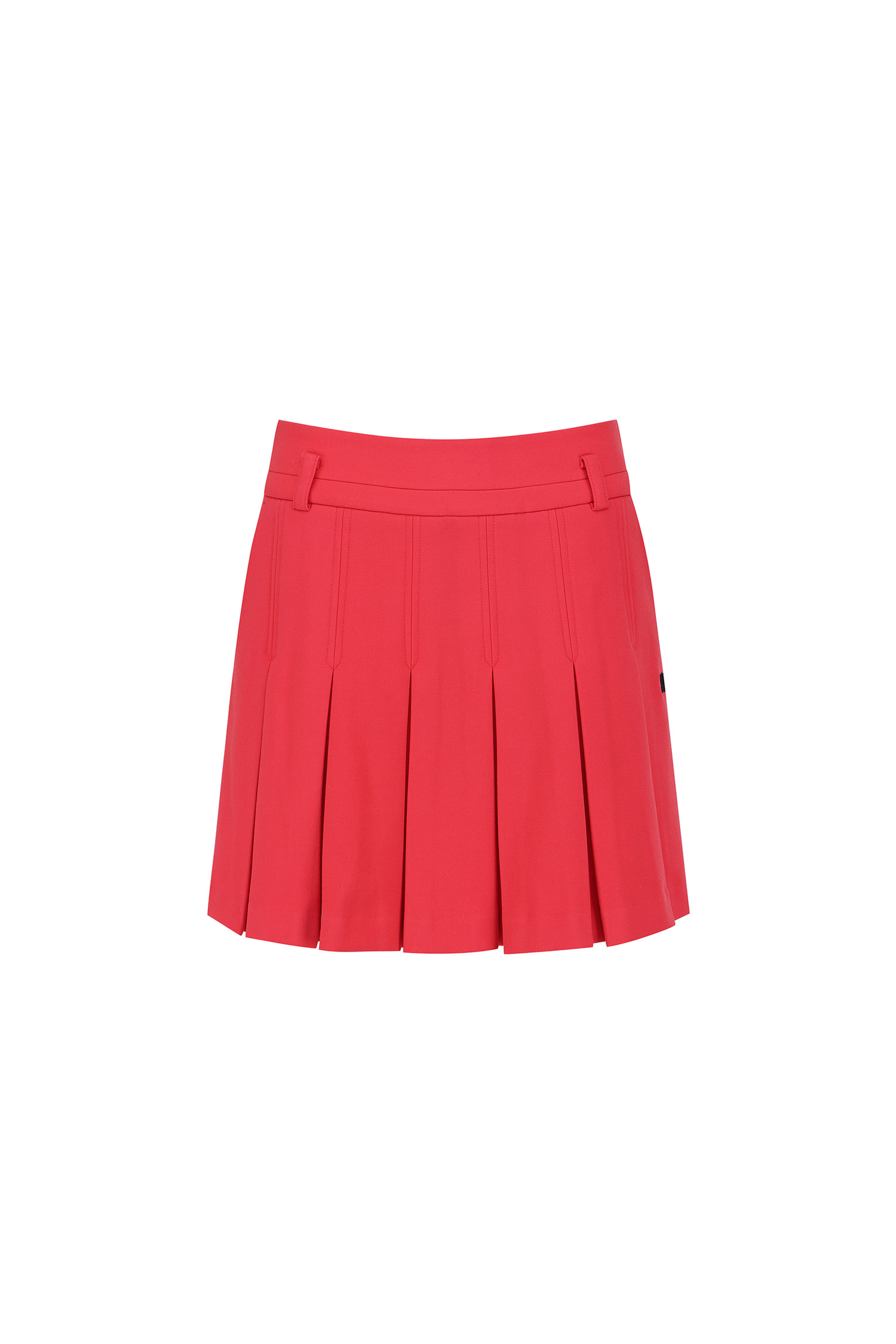 WOMEN WI BRUSHED FLEECE PLEATED SKIRT_RE — Anew Skirt