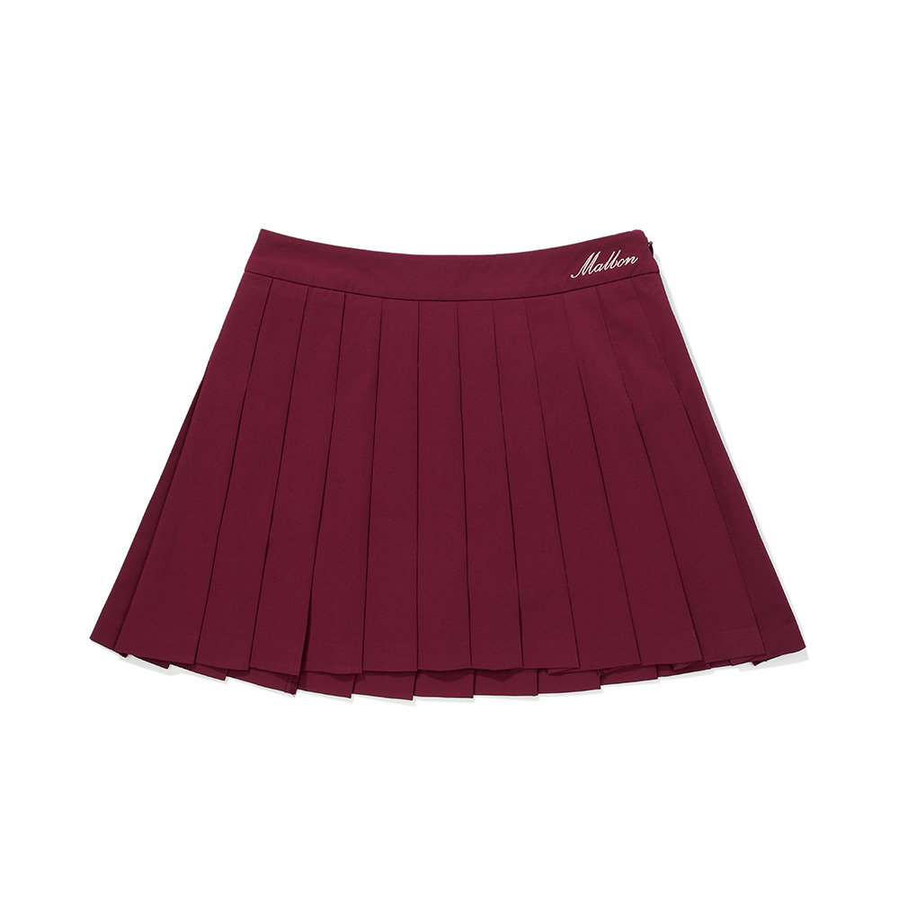 Váy Ruby màu đỏ rượu vang — Malbon | Seoul Golf Fashion