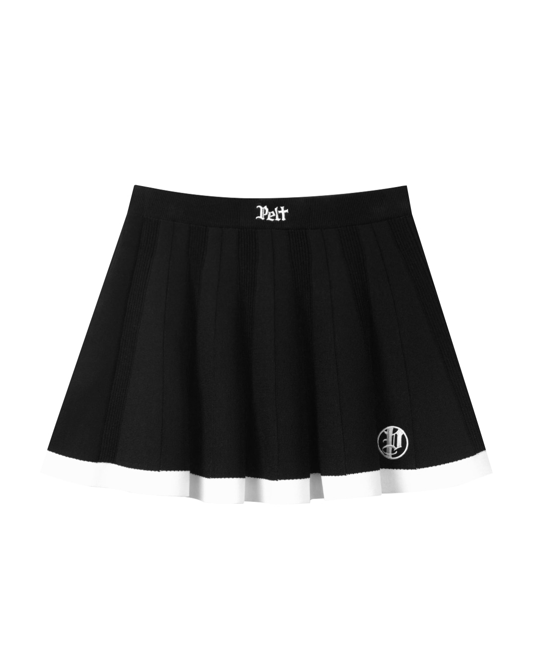 Váy dệt kim dáng xòe chữ P bằng vải nỉ, có que tròn. | Seoul Golf Fashion