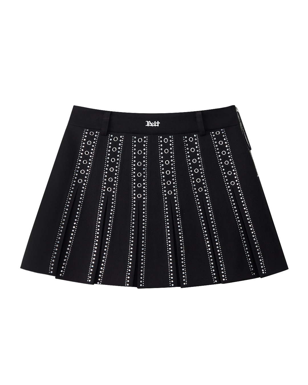 Váy xếp ly bằng nỉ đính pha lê | Seoul Golf Fashion