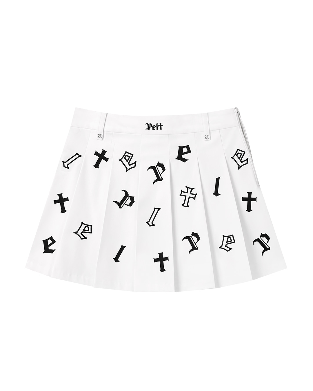 Váy xếp ly in logo Felt point | Seoul Golf Fashion