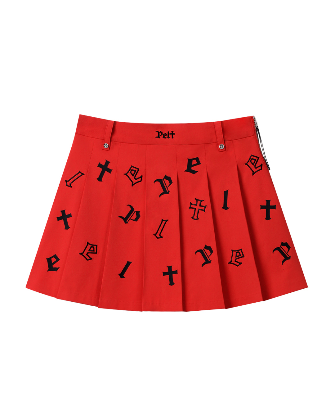 Váy xếp ly in logo Felt point | Seoul Golf Fashion