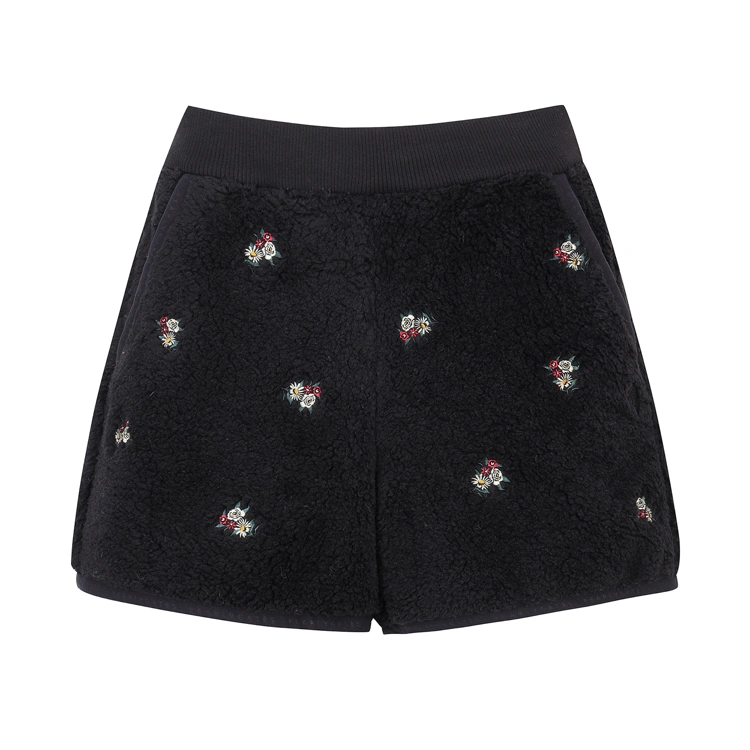 Quần short golf nữ — Pearly Gates (Đen) | Seoul Golf Fashion