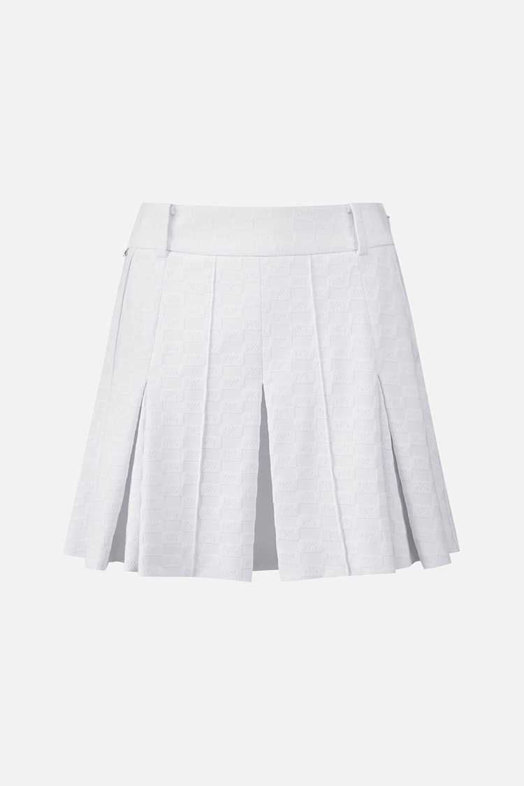 Chân váy xòe dệt jacquard dành cho nữ — PXG | Seoul Golf Fashion