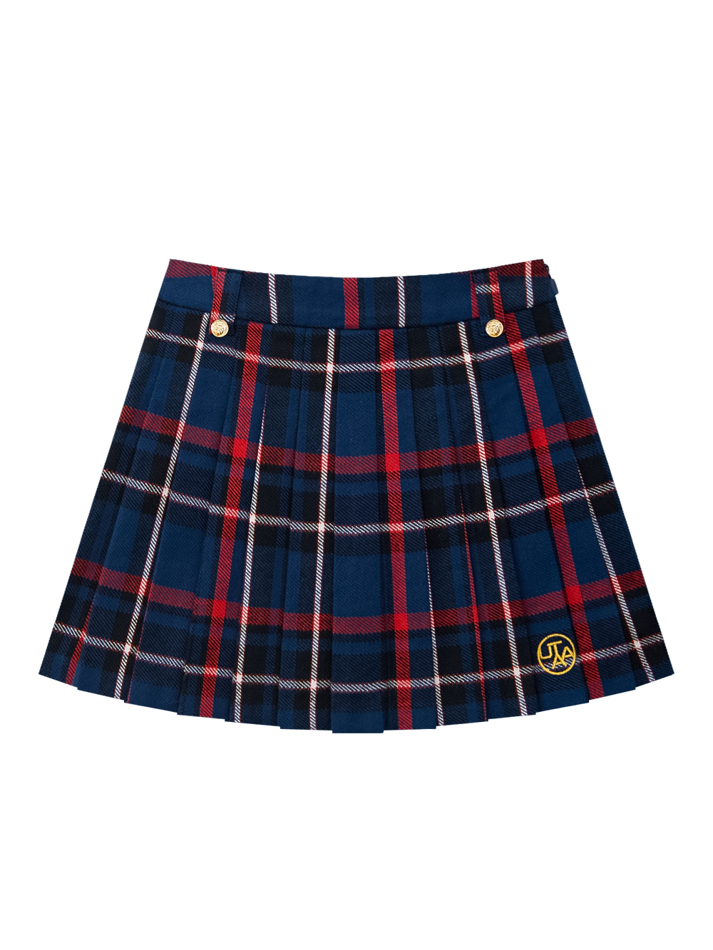 Chân váy xếp ly kẻ caro nhẹ nhàng — UTAA Skirt