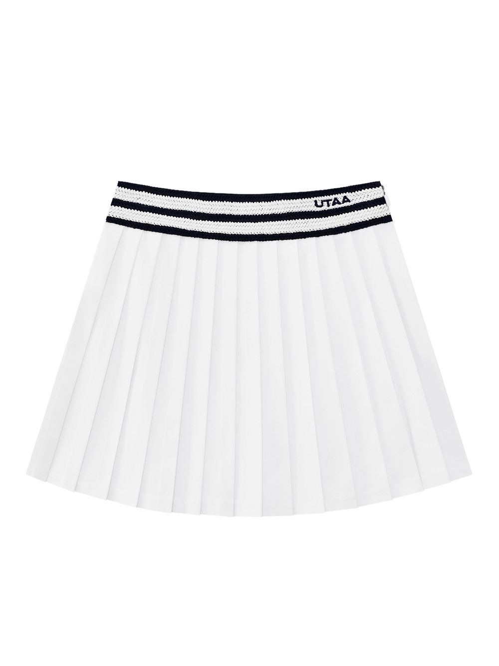 Váy xếp ly họa tiết vảy cá móc len Utah — UTAA Skirt