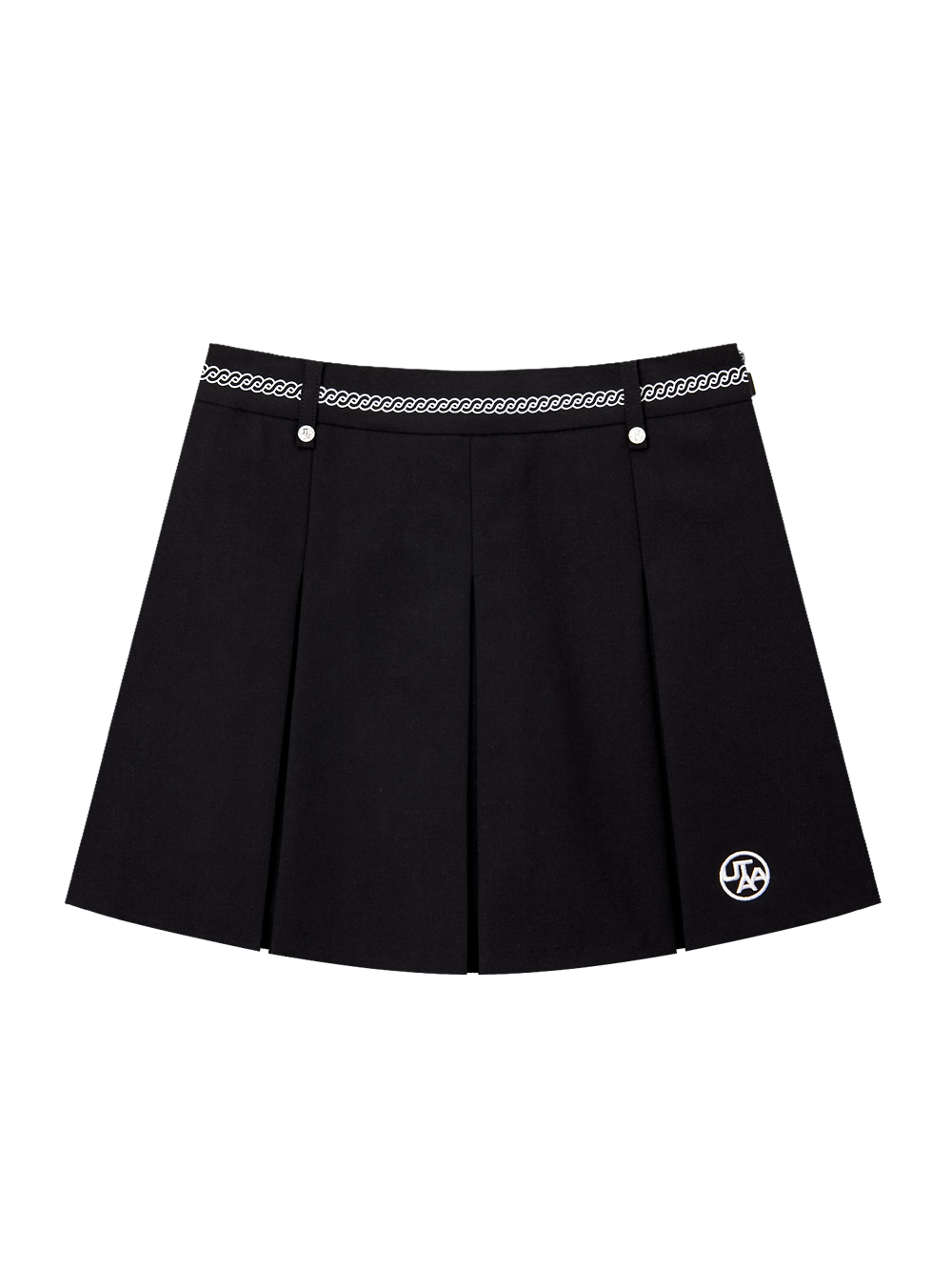Váy xếp ly cài cúc bạc Utah Challenger — UTAA Skirt