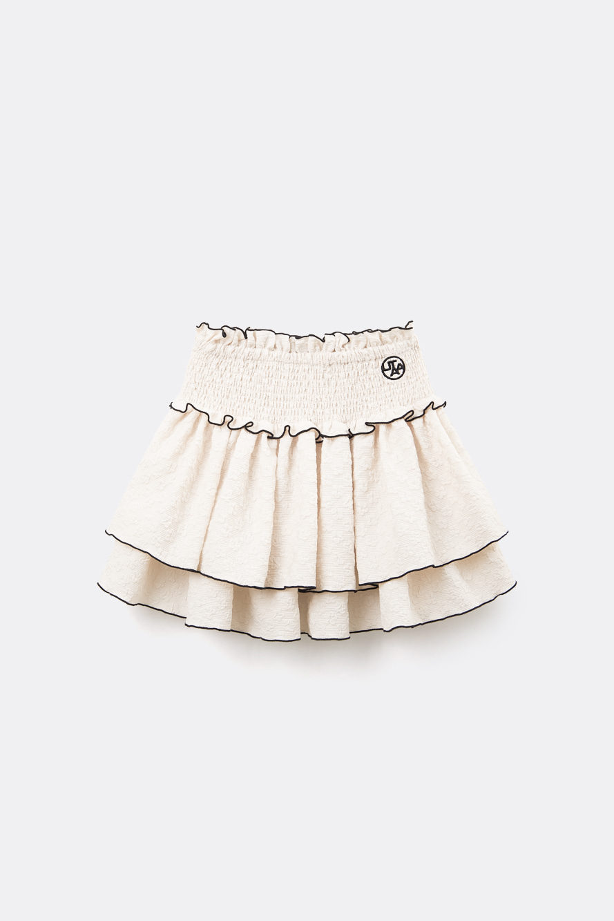 Váy xếp ly ren hoa Utah Bloom — UTAA Skirt