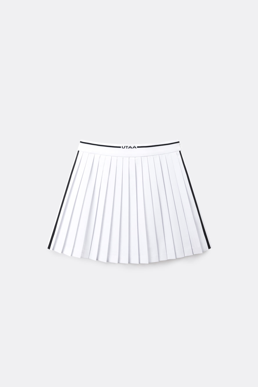 Chân váy xếp ly đơn sắc Utah Petaline — UTAA Skirt