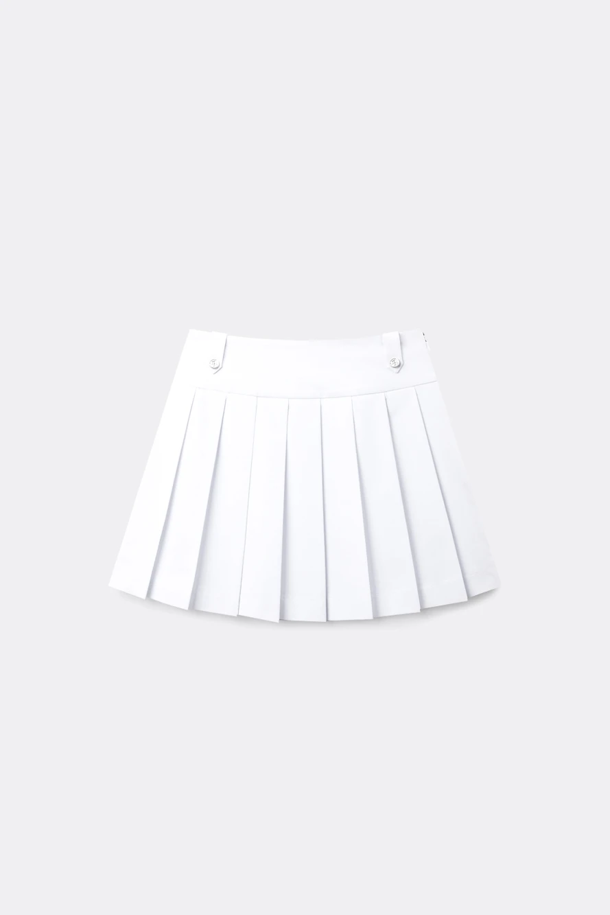 Váy xếp ly màu sắc với biểu tượng lá nguyệt quế Utah. — UTAA | Seoul Golf Fashion