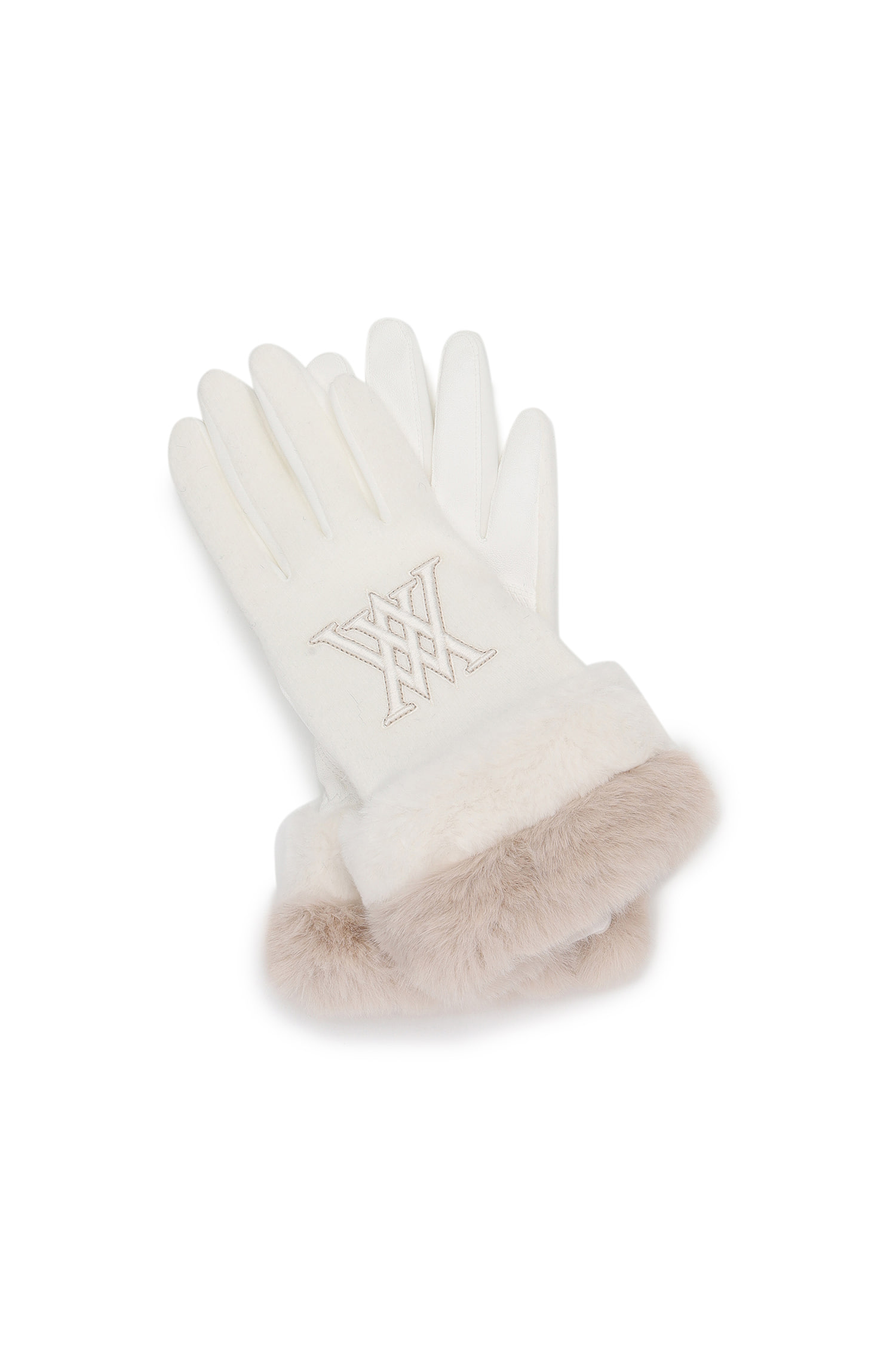 (W) FURRY GLOVES_IV — Anew | Seoul Golf Fashion