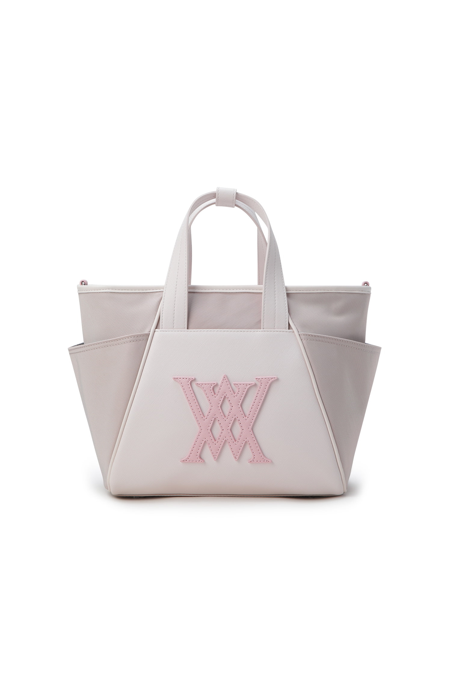 UNI TWO TONE TOTE BAG_IV — Anew | Seoul Golf Fashion