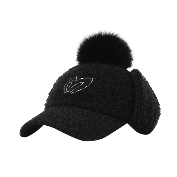 Mũ golf nữ — Master Bunny Edition (Đen) | Seoul Golf Fashion