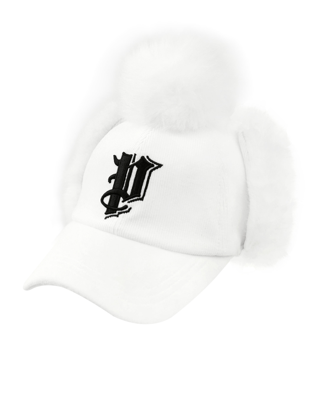 Mũ lưỡi trai Stick P Corduroy Mix Fur Trapper — Pelt Hat