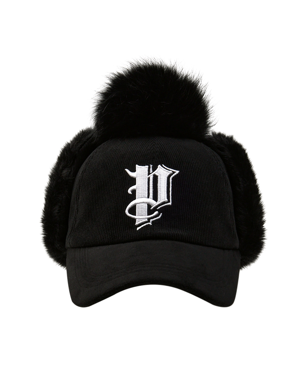 Mũ lưỡi trai Stick P Corduroy Mix Fur Trapper — Pelt Hat