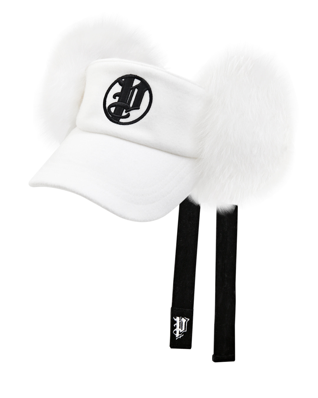 Mũ lưỡi trai lông chồn hình tròn — Pelt | Seoul Golf Fashion