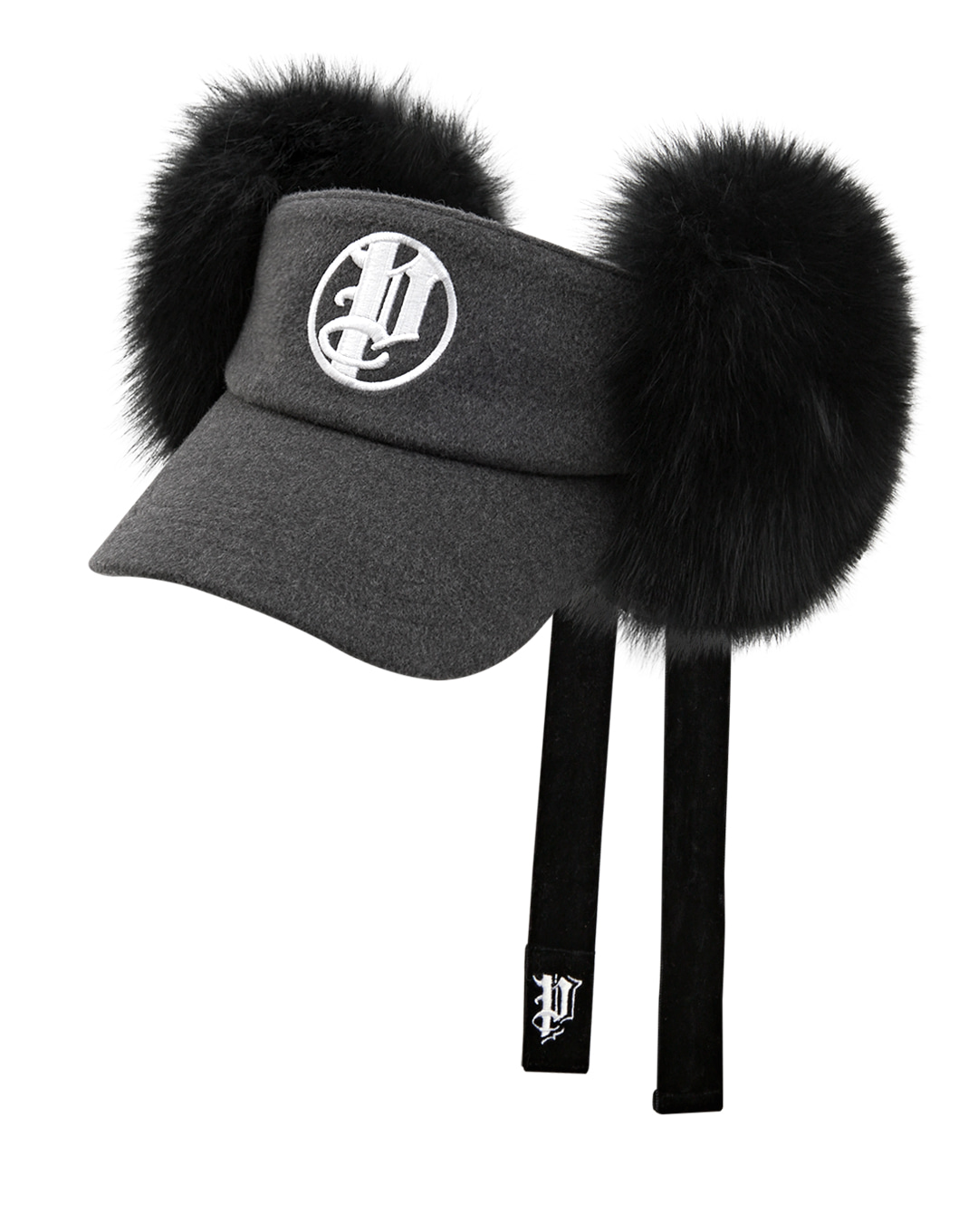 Mũ lưỡi trai lông chồn hình tròn — Pelt | Seoul Golf Fashion