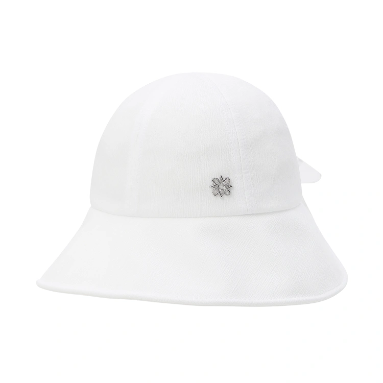 Mũ golf nữ — St Andrews (Trắng) — St Andrews | Seoul Golf Fashion