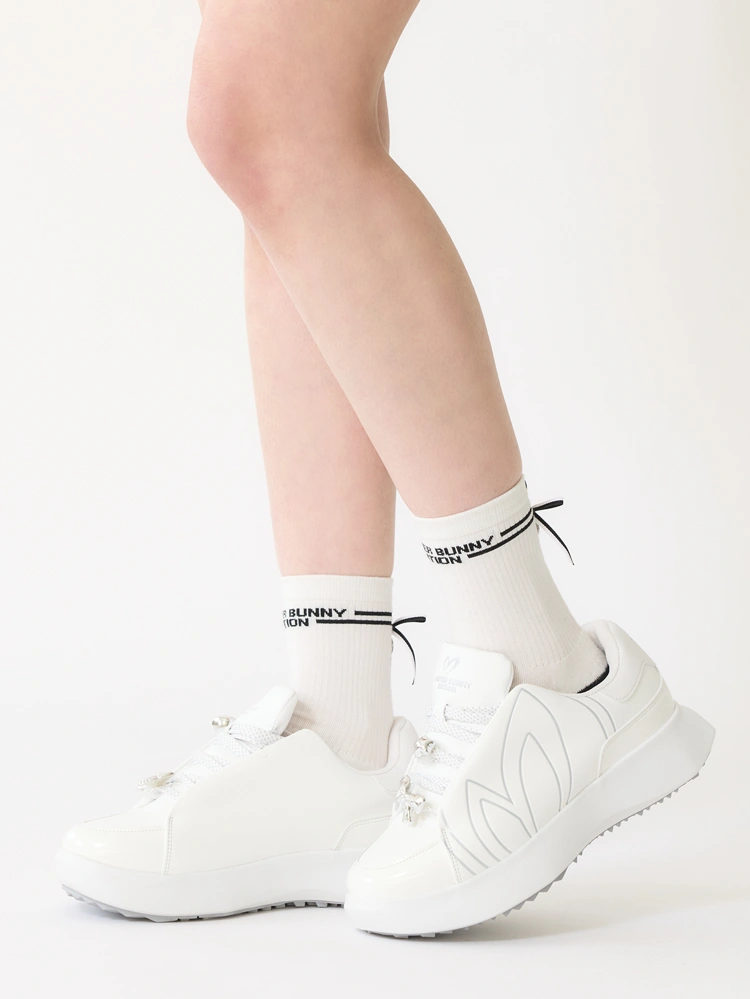 Giày golf nữ — Master Bunny Edition (Trắng) — Master Bunny Edition | Seoul Golf Fashion