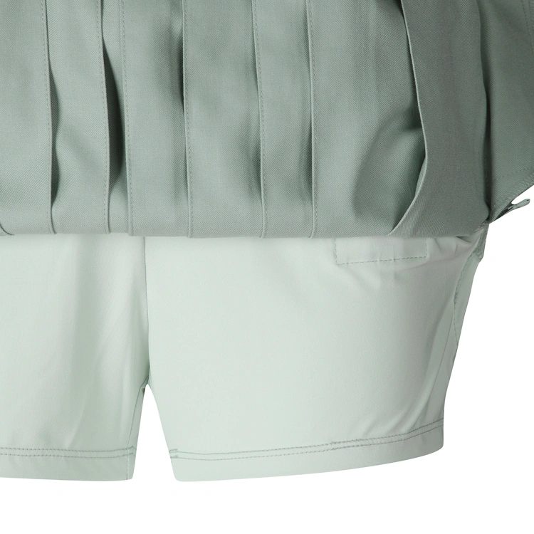 Váy golf nữ xếp li chéo màu xanh mint — ảnh 6