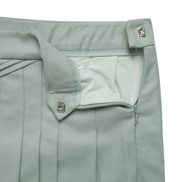 Váy golf nữ xếp li chéo màu xanh mint — ảnh 5
