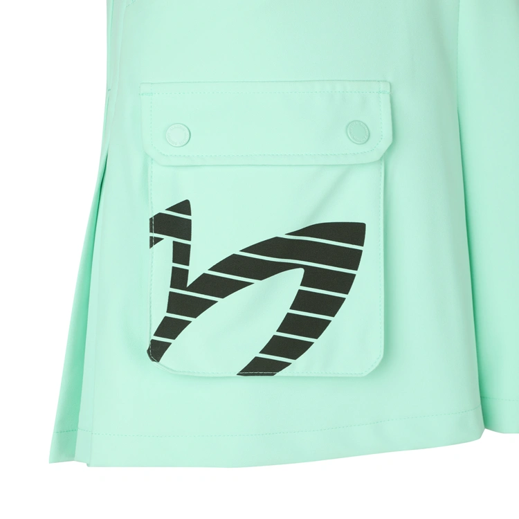 Váy golf nữ dáng suông xanh mint túi hộp — ảnh 6