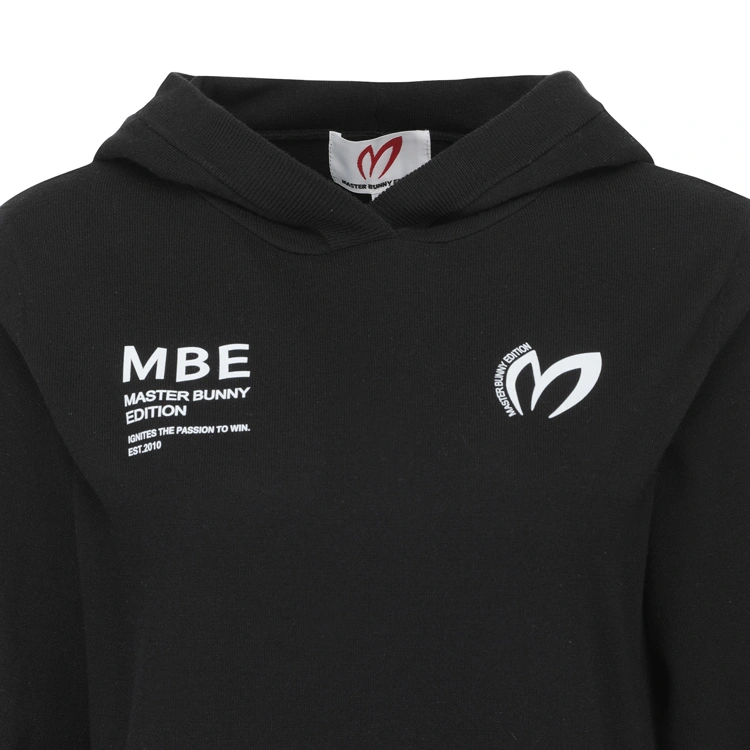 Áo knit golf nữ mũ chui phối logo màu đen — ảnh 3