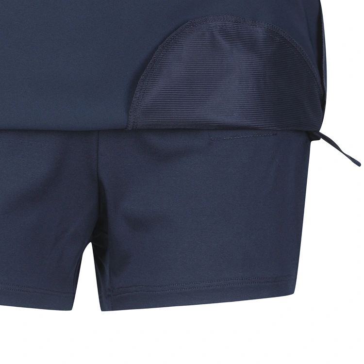 Váy golf nữ dáng chữ A xanh navy chữ trắng — ảnh 6