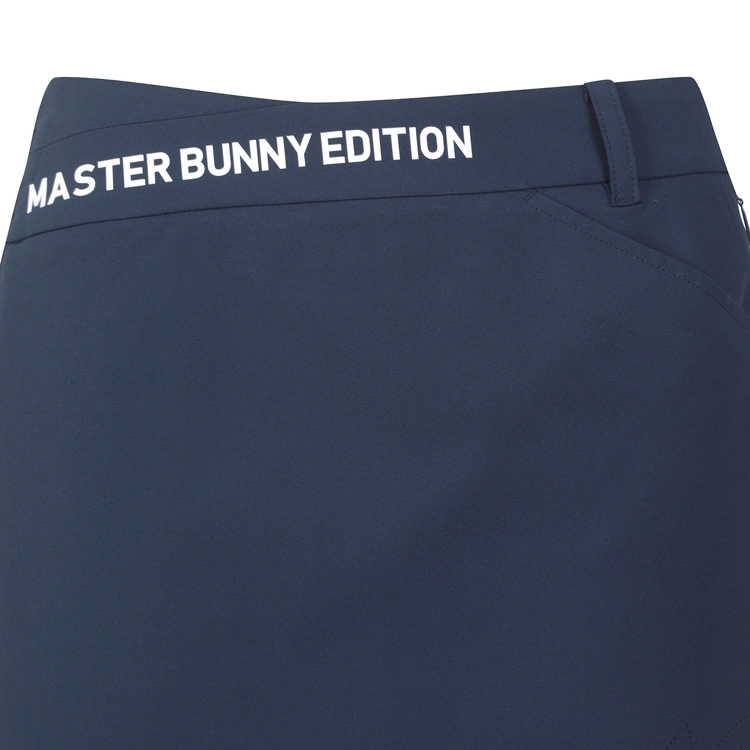 Váy golf nữ dáng chữ A xanh navy chữ trắng — ảnh 4