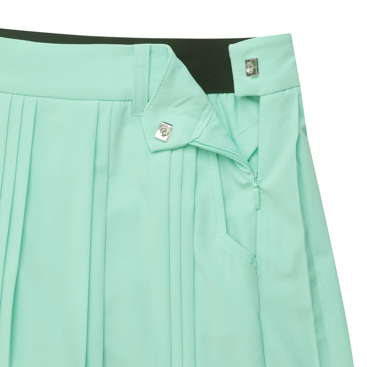 Chân váy golf nữ xếp ly màu xanh mint — ảnh 6