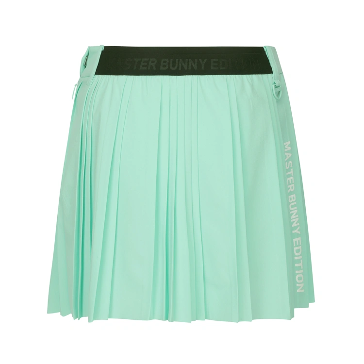 Chân váy golf nữ xếp ly màu xanh mint — ảnh 3