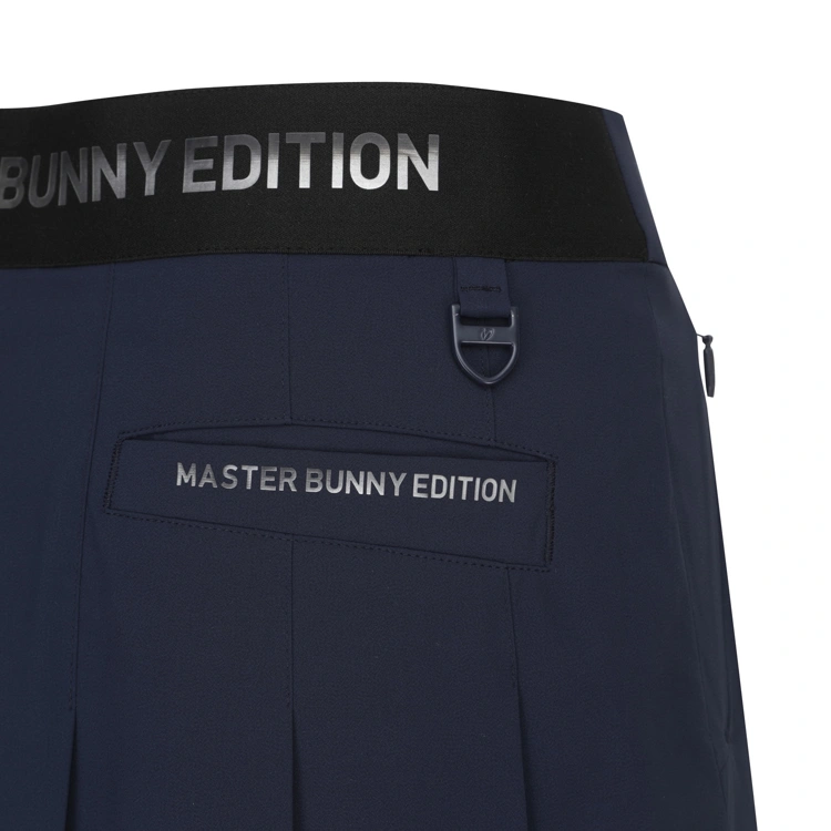 Chân váy golf nữ xếp ly phối viền sheer xanh navy — ảnh 5