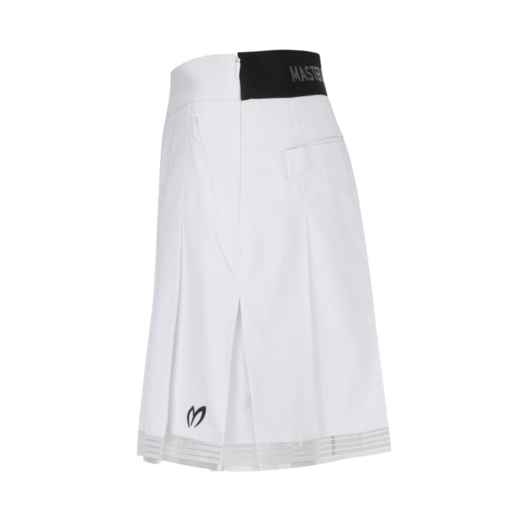 Chân váy golf nữ xếp ly dáng ngắn màu trắng — ảnh 4