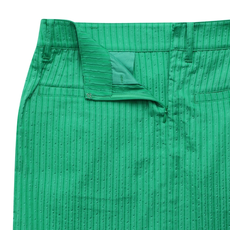 Váy golf nữ dáng suông kẻ sọc màu xanh turquoise — ảnh 5