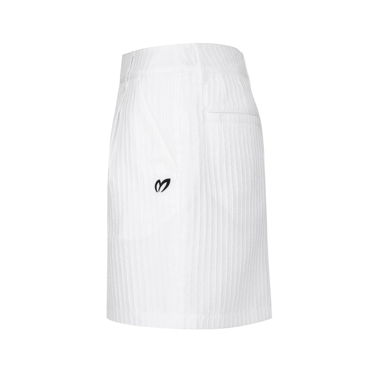 Váy golf nữ dạng xếp ly màu trắng — ảnh 3