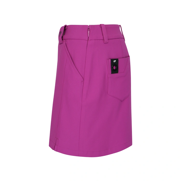 Váy golf nữ dáng xếp ly phối belt màu hồng — ảnh 5