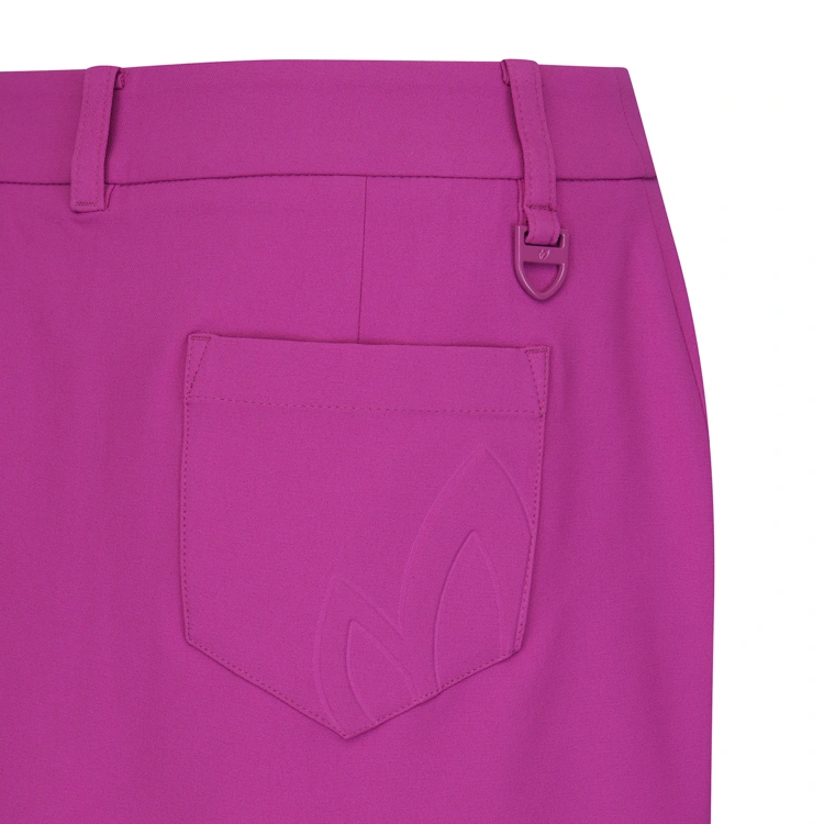 Váy golf nữ dáng xếp ly phối belt màu hồng — ảnh 6