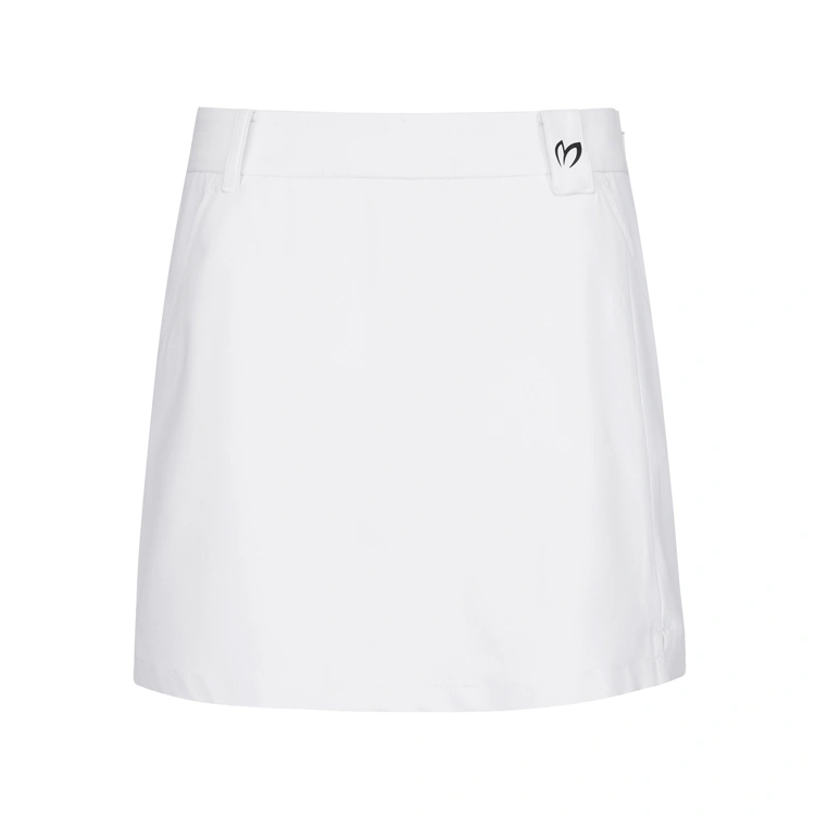 Váy golf nữ dáng chữ A xếp ly màu trắng — ảnh 4