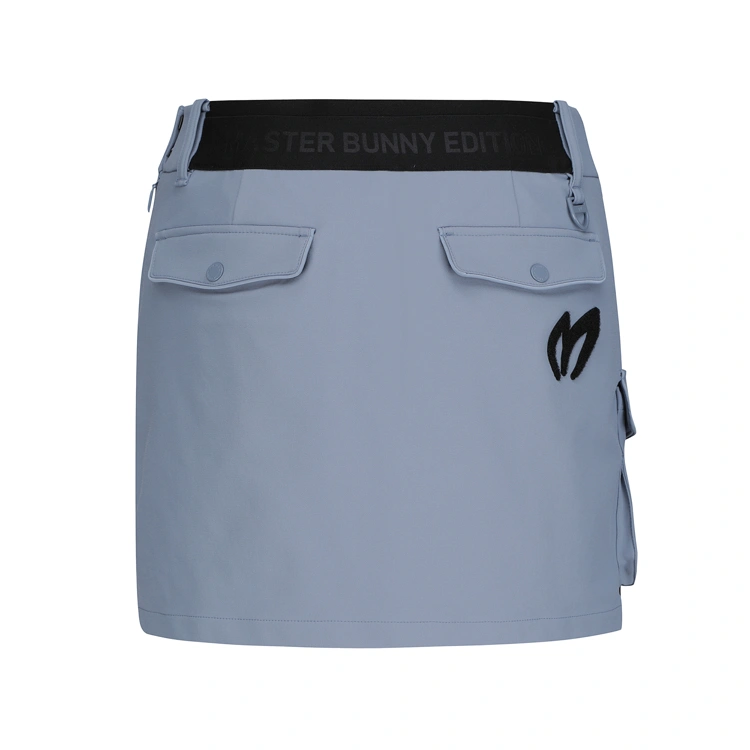 Chân váy golf nữ dáng chữ A xanh dương — ảnh 3