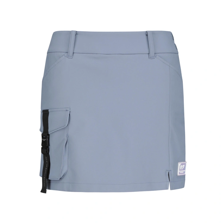 Chân váy golf nữ dáng chữ A xanh dương — ảnh 2