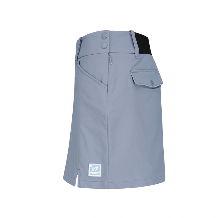 Chân váy golf nữ dáng chữ A xanh dương — ảnh 4