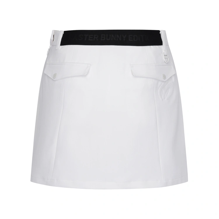 Váy golf nữ dáng chữ A màu trắng — ảnh 3