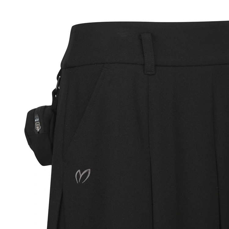 Váy golf nữ xếp ly màu đen — ảnh 5