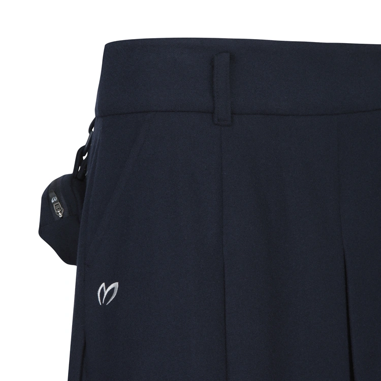 Chân váy golf nữ xếp ly dáng ngắn màu xanh navy — ảnh 5