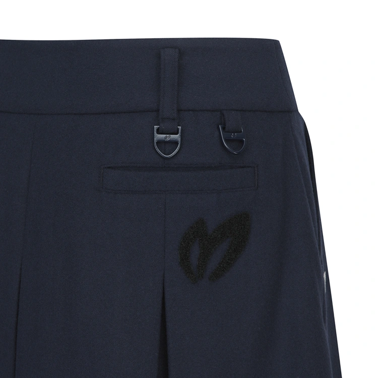 Chân váy golf nữ xếp ly dáng ngắn màu xanh navy — ảnh 6